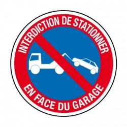 Panneau Interdiction de...