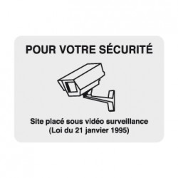Pictogramme aluminium "Pour...