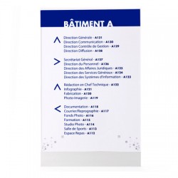 Plaque signalétique NOTUS